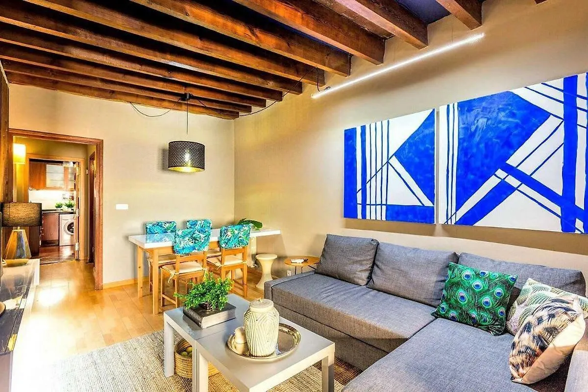 Апартаменты Paseo De Gracia Sunny 2Br Penthouse Барселона